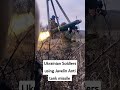 Javelin Anti tank missile in hands of ukrainian Soldiers #shorts #youtubeshorts #javelin #missile