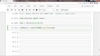 Python 3 Programming Tutorial | #5 Python lambda function with Reduce function
