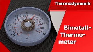 Wie funktioniert ein Bimetall-Thermometer?