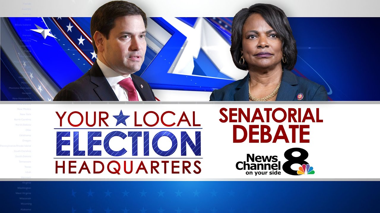 U.S. Senate Debate: Marco Rubio Vs. Val Demings | Florida Senatorial ...