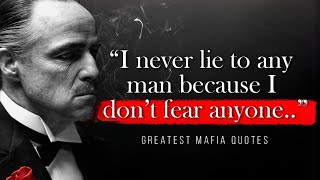 Mafia Mindset - Compilation of the Greatest Mafia Quotes Ever