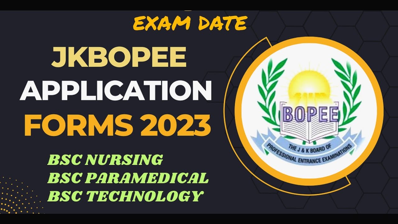 Jkbopee Bsc Nursing Application Form 2023 - Printable Forms Free Online