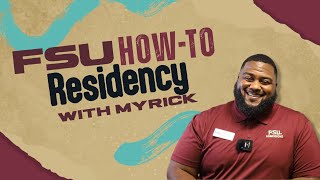 Applying to FSU: Completing the Residency Declaration