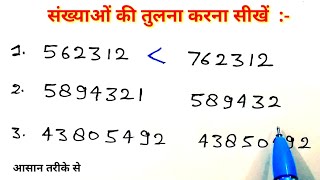 संख्याओं की तुलना करना सीखें I ছোট বড় চিন লাগানা শিখে | ছোট বড় সাংখ্য | অধ্যয়ন 5.6