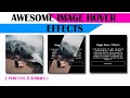 CSS Clip-path Hover Effect | CSS Image Hover Effects | Html #CSS3