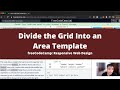 Divide the Grid Into an Area Template (CSS Grid) freeCodeCamp tutorial