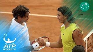 Nadal beats Federer in 2006 Rome epic | Internazionali BNL d'Italia Top Hot Shots & Highlights