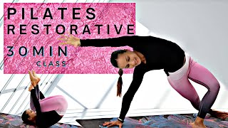 30 MIN RESTORATIVE PILATES WORKOUT To Increase Your Mobility