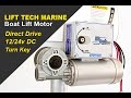 Lift Tech Marine 12v DC Direct Drive Boat Lift Motor