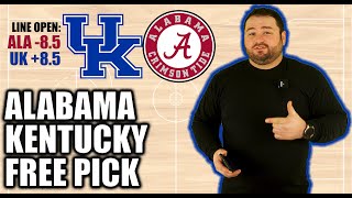 Alabama vs Kentucky Predictions | Free NCAAB Picks | College Basketball Betting ATS | Kyle Kirms