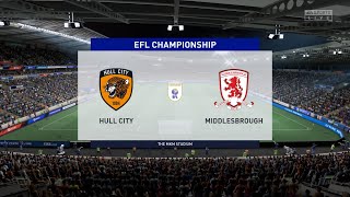 FIFA 22 | Hull City vs Middlesbrough - The MKM Stadium | Gameplay