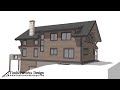 timber frame ski chalet timberworks design