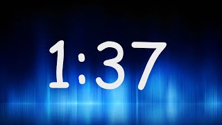 1:37 Minutes Timer / Countdown from 1min 37sec
