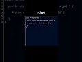First Java Program 😃
