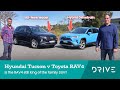 2022 Hyundai Tucson v Toyota RAV4 Hybrid | Is the RAV4 Still King of the Family Car? | Drive.com.au