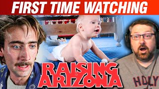 Raising Arizona  (1987) | First Time Watching | Movie Reaction #nicolascage #johngoodman