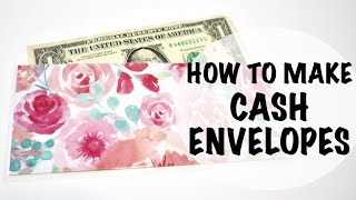 DIY CASH ENVELOPES WITH A LAMINATOR 2019 | Dave Ramsey Inspired Budget | How to make Cash Envelopes