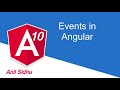 Angular 10 tutorial #9 Event