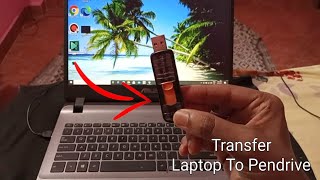 How To Transfer Files & Videos And Photos From Laptop To Pendrive | LAPTOP TO PENDRIVE DATA TRANSFER
