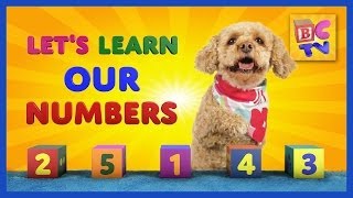 Learn Numbers with Lizzy the Dog | Teach children to count to 10 in English