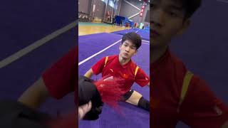 Seperti inilah❗Kelincahan Atlet Wushu