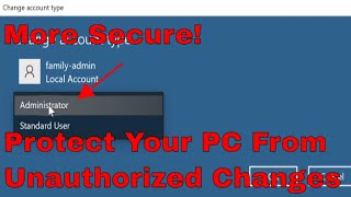 Everyone Should Do This | Securing Windows 10 With A Separate Administrator Account