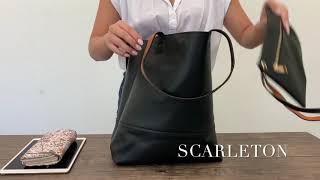 Scarleton Trendy Reversible Tote Bag