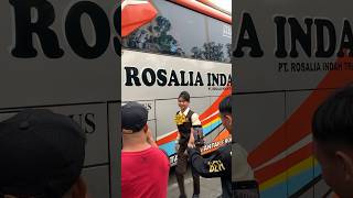 PRAMUGARI BUS ROSALIA INDAH DISERBU PARA YOUTUBER‼️