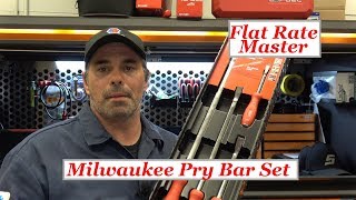 Milwaukee Pry Bar Set