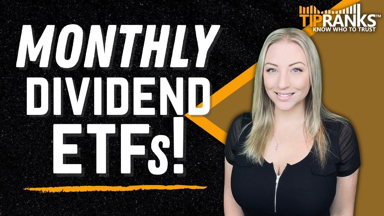 3 Monthly Dividend ETFs! Great For Steady Passive Income!! - YouTube