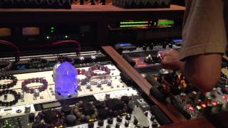 Squids Wild West - test mastering at Crystal Sound studio in Tokyo