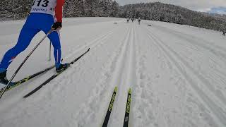 全日本スキー選手権スプリントコース@北海道音威子府村