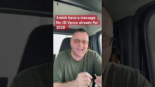 The Amish already have a message for JD Vance for 2028 ￼