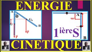 ENERGIE CINETIQUE 2 ROTAION D'UNE BARRE-MOMENT D'INERTIE-TEC