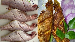 Pink perch/kilimeen/ Rani fish fry recipe # simple \u0026 Easy