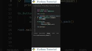 Tkinter Color Picker Tutorial | Python Tutorial
