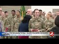 soldiers of the michigan army national guard honored