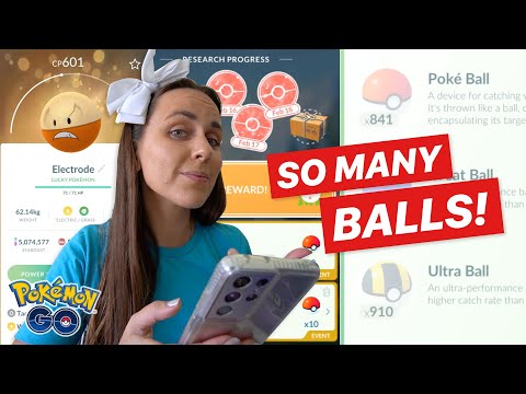 1HR ITEM CHALLENGE! Johto Tour Ball Event in Pokémon GO
