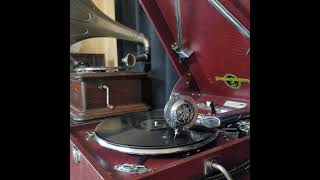 勝太郎・三島 一聲 ♪東京音頭♪（下）（丸の内音頭替唄）1933年 78rpm record. Columbia Model No G ｰ 241 phonograph