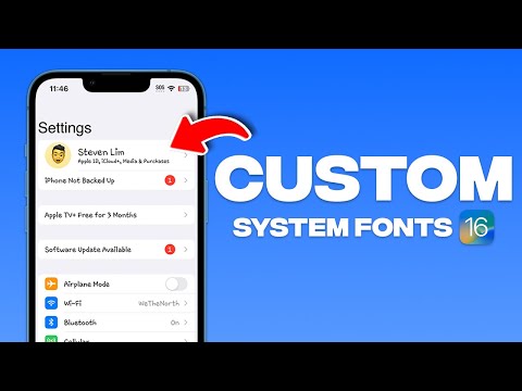 How to Get CUSTOM iPhone System Fonts