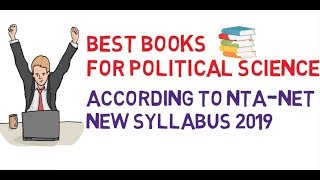 Best Books for UGC/NTA-NET Political Science| New Syllabus 2019| [Hindi]