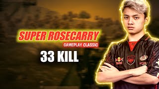 PEDES BANGET AIMNYA❗BEGINILAH KALAU MVP MAIN DI CLASIC 33 KILL AE ROSEMARY GAMEPLAY PUBG 3.1 🔥