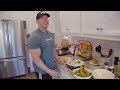 full day of eating to get shredded chris tuttle 2403 calories