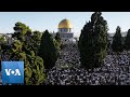 Thousands Gather for Eid Prayers in Jerusalem