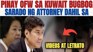 MATINDING KALBARYO: OFW SA KUWAIT PINAGTULUNGAN DAHIL SA PICTURES AT VIDEOS