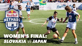 Red Bull Neymar Jr39s Five 2019 Women39s Final Slovakia Vs Japan Five A Side Football Tournament
