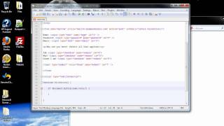 Javascript Tutorial 17 - Form Object and Validation