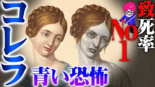 致死率、脅威は疫病No.1【コレラ】ペストの再来と言われた伝染病【閲覧注意】#感染症シリーズ