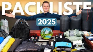 New Ultralight Gear 2025: Complete Pack List (2848g)