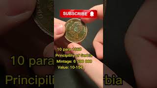 Principility of Serbia🇷🇸 10 para 1868🤩#coins#valuablecoins#oldcoins#coinstore#money